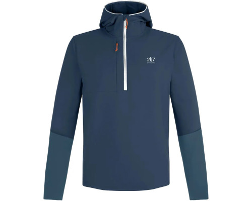 Флісова кофта чоловіча 2117 Gyljen Hoodie M 7816916 розмір L - темно-синя