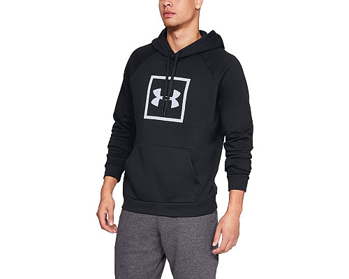 Чоловіче худі Under Armour Rival Fleece Logo - чорне/XL