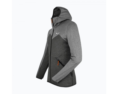Фліс ч Salewa PUEZ MELANGE PL M FZ HDY 27386 0910 - 46/S - чорний Фліс ч Salewa PUEZ MELANGE PL M FZ HDY 27386 0910 - 46/S - чорний