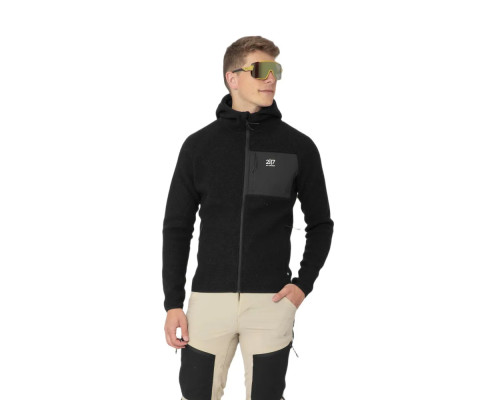 Флісова кофта чоловіча 2117 Skord Pile Hoodie M 7814927 розмір XXL - чорна