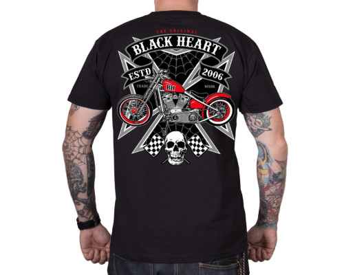 Футболка чоловіча BLACK HEART Iron - L - чорна