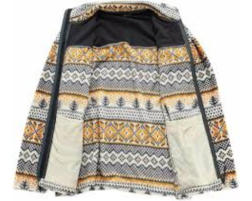 Фліс ч Alpine Pro EFLIN MSWB334 779PB - M - бежевий/сірий