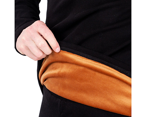 Чоловіча футболка з підігрівом W-TEC Insulong - 3XL - чорний