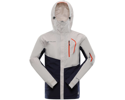 Куртка Alpine Pro Impec - L - бежевий/синій