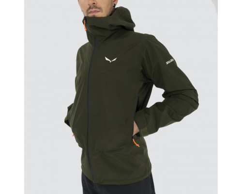 Куртка ч Salewa PUEZ GTX PACLITE M JACKET 28476 5281 - 52/XL - темно-оливковий