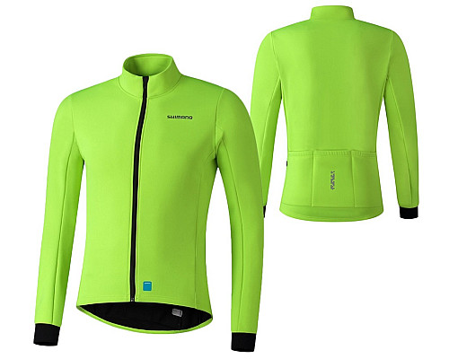 Велокуртка чоловіча SHIMANO ELEMENT - L - яскаво-зелений