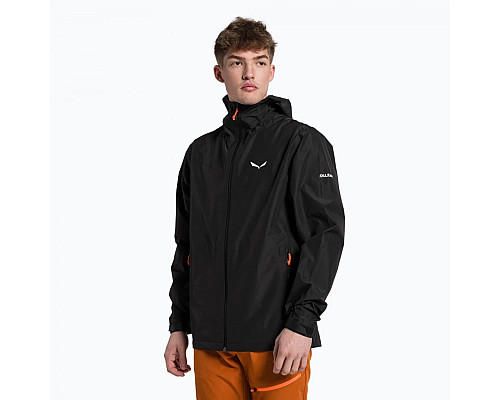 Куртка ч Salewa PUEZ (AQUA 4) 2.5L PTX JACKET M 28615 0910 - 46/S - чорний