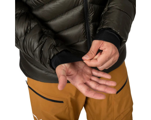 Куртка чоловіча Salewa ORTLES MED 3 RDS DWN JACKET M 28718 5281 розмір 46/S - темно-оливкова