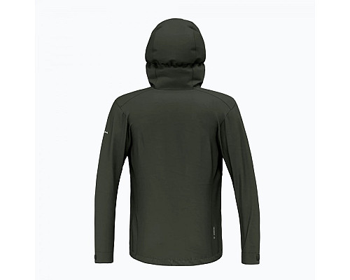 Куртка ч Salewa PUEZ (AQUA 4) 2.5L PTX JACKET M 28615 5281 - 46/S - темно-оливковий