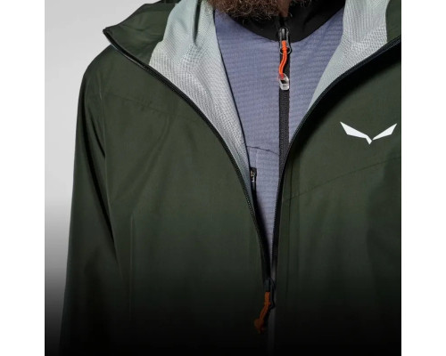 Куртка чоловіча Salewa PUEZ (AQUA 4) 2.5L PTX JACKET M 28615 5B12 розмір 46/S - оливково-синя