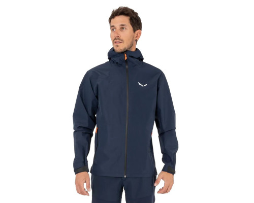 Куртка чоловіча Salewa PUEZ (AQUA 4) 2.5L PTX JACKET M 28615 3962 розмір 48/M - темно-синя