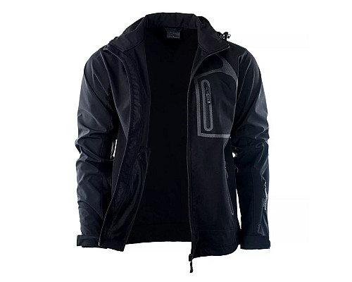 Чоловіча куртка SOFTSHELL HI-TEC NILS - М - чорна