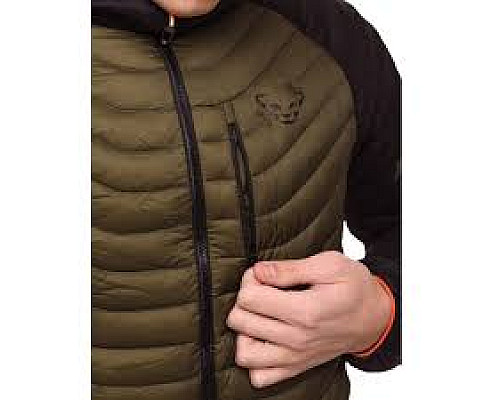 Куртка ч Dynafit RADICAL DWN M HOOD JKT 70914 5261 - 50/L - бежевий/чорний