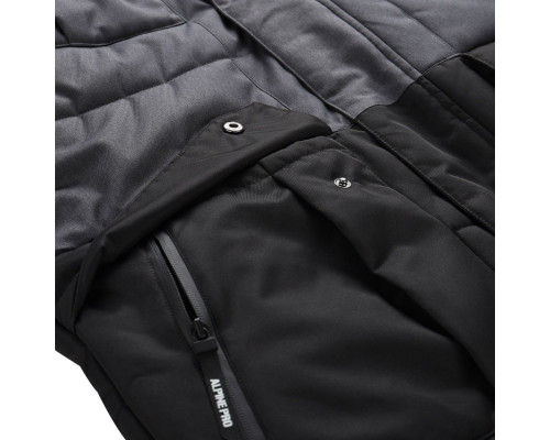 Куртка ч Alpine Pro EGYP MJCB625 779 - M - сірий/чорний
