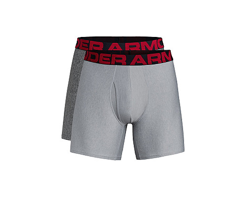 Чоловічі боксерки  Under  Armour Tech - 2 пари:сірі/світло-сірі/XL