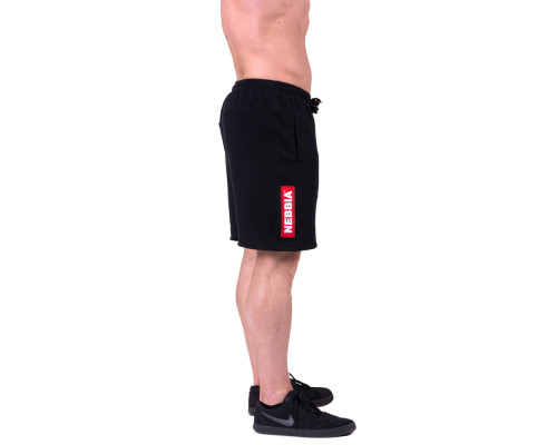 Чоловічі шорти для спортзалу Nebbia Red Label 152 - розмір M / чорний