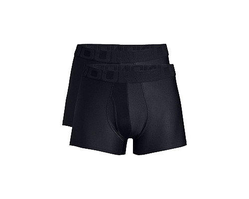 Чоловічі боксерки  Under  Armour Tech 3in - 2 пари:чорні/S