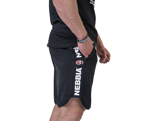 Чоловічі шорти Nebbia Legend Approved 195 - чорний/XL