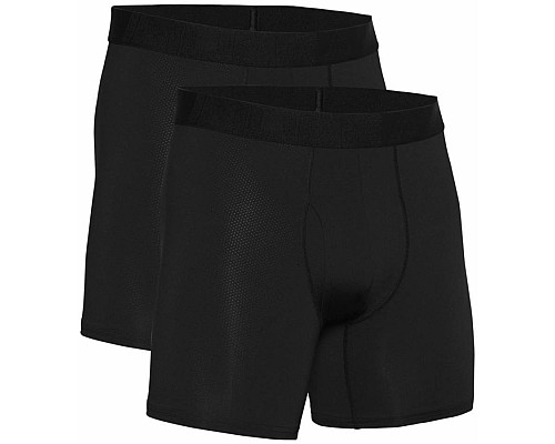 Чоловічі боксерки  Under  Armour Tech Mesh - 2 пари:чорні/L