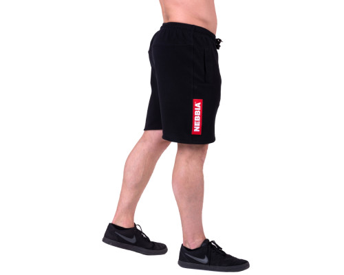 Чоловічі шорти для спортзалу Nebbia Red Label 152 - розмір XXL / чорний