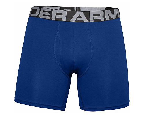 Чоловічі боксерки  Under  Armour Charged Cotton - 3 пари: темно-сині/сірі/яскраво сині/М