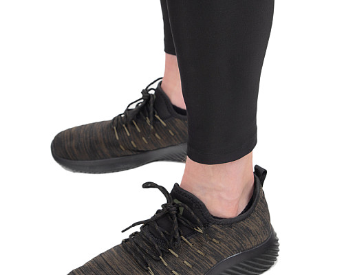 Чоловічі легінси + шорти 2-в-1 inSPORTline Closefit - L - чорні