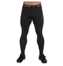 Чоловічі спортивні легінси BAS BLACK Evergym - розмір S / чорний
