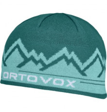 Шапка Ortovox PEAK BEANIE pacific green - бірюзовий