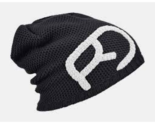 Шапка ч Ortovox ROCK'N'WOOL BEANIE M black raven - M - чорний