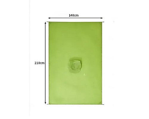 Дощовик-пончо Mobi Garden Ultralight NX23667004 20D, яскраво-зелений Дощовик-пончо Mobi Garden Ultralight NX23667004 20D, яскраво-зелений