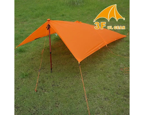 Дощовик-пончо 3F UL Gear 210T Basic оранжевий Дощовик-пончо 3F UL Gear 210T Basic оранжевий