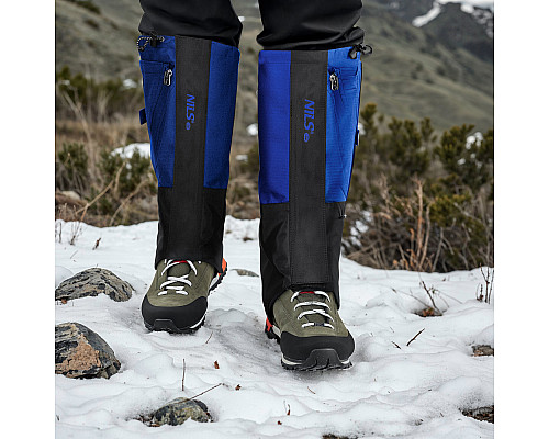 Гамаші туристичні NILS CAMP NC17112, чорно-сині