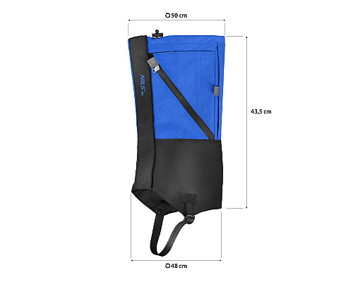 Гамаші туристичні NILS CAMP NC17112, чорно-сині