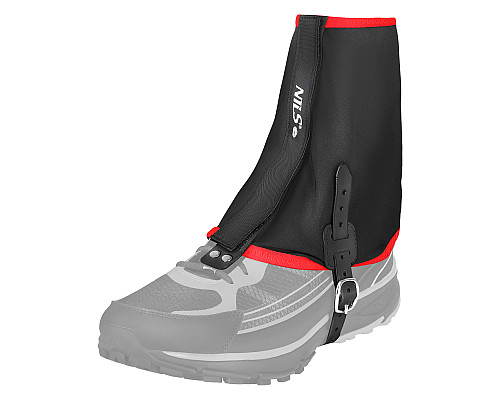 Гамаші туристичні NILS CAMP NC17113, чорно-червоні