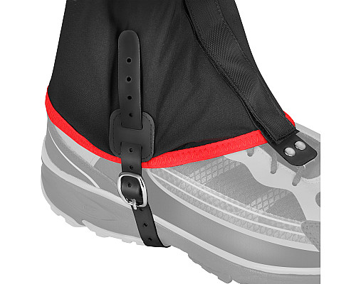 Гамаші туристичні NILS CAMP NC17113, чорно-червоні