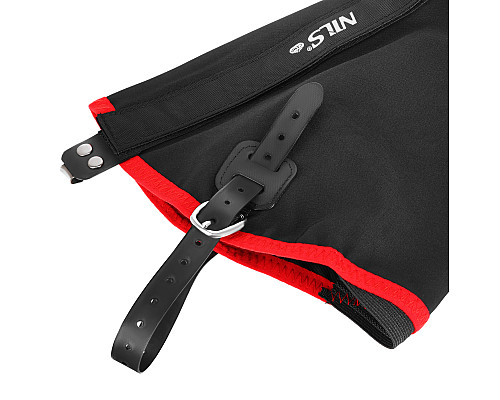 Гамаші туристичні NILS CAMP NC17113, чорно-червоні