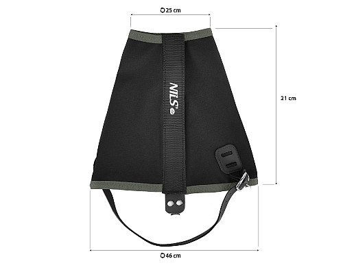 Гамаші туристичні NILS CAMP NC17113, чорні