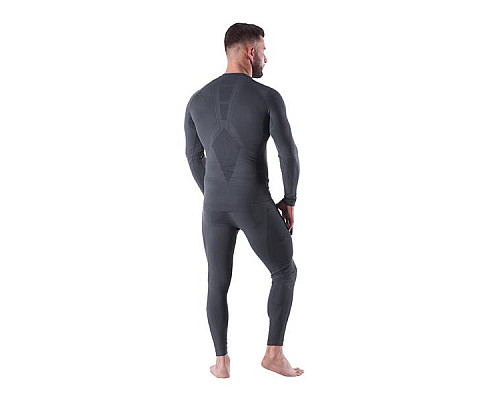 Комплект чоловічої термобілизни 2XL/3XL NILS RAGNAR BTZ0060 сірий