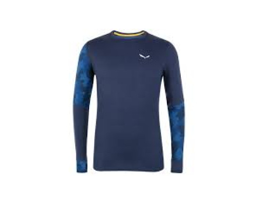 Термофутболка ч Salewa CRISTALLO WARM AMR M L/S TEE 28205 3960 - 48/M - синій