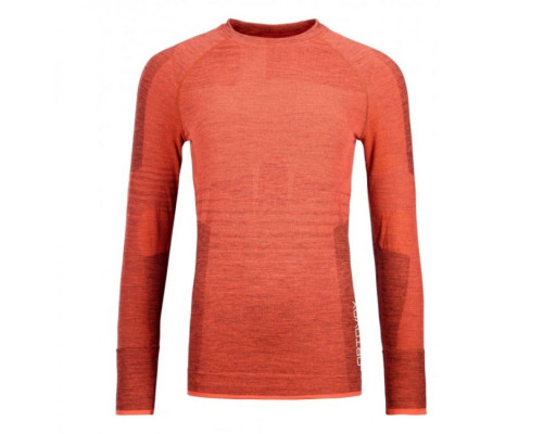 Термофутболка ж Ortovox 230 COMPETITION LONG SLEEVE W coral - XL - червоний