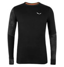 Термофутболка ч Salewa CRISTALLO WARM AMR M L/S TEE 28205 0910 - 48/M - чорний