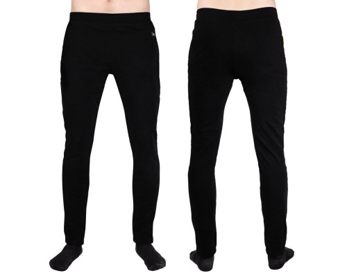 Чоловічі штани з підігрівом W-TEC Insupants - чорний/L