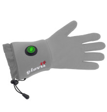 Універсальні рукавички з підігрівом Glovii GL розмір XXS-XS сірі