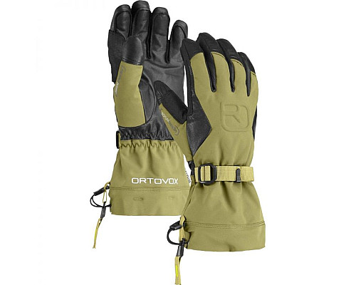 Рукавиці ч Ortovox MERINO FREERIDE GLOVE M wild herbs - L - зелений/чорний