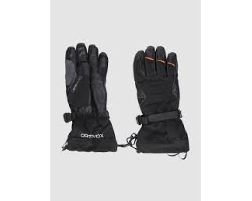 Рукавиці ч Ortovox MERINO FREERIDE 3 FINGER GLOVE M black raven - S - чорний