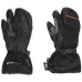 Рукавиці ч Ortovox MERINO FREERIDE 3 FINGER GLOVE M black raven - S - чорний