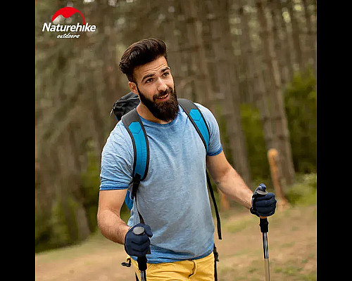 Рукавички спортивні Naturehike NH21FS035 GL09-T M, темно-сині