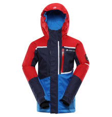 Куртка Alpine Pro Melefo - 128-134 - червоний/синій