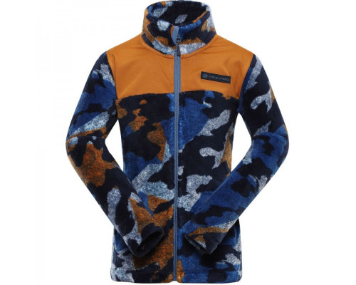 Фліс д Alpine Pro EFLINO KSWB221 707PD - 116-122 - синій/оранжевий Фліс д Alpine Pro EFLINO KSWB221 707PD - 116-122 - синій/оранжевий