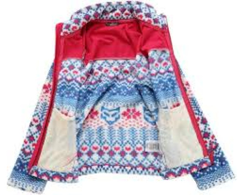 Фліс д Alpine Pro EFLINO KSWB221 412PA - 128-134 - рожевий/синій Фліс д Alpine Pro EFLINO KSWB221 412PA - 128-134 - рожевий/синій
